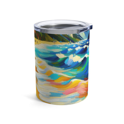 "Le rivage fauviste" - Le Fauvisme Alien Tumbler 10oz