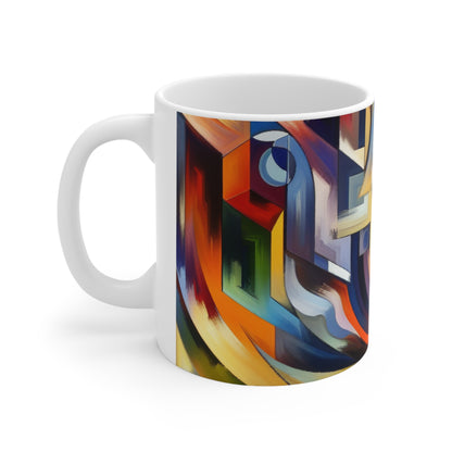 "Primal Energy in Wild Nature" - The Alien Ceramic Mug 11oz Primitivism Style