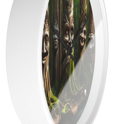 "The Chatty Forest: Conversations Among Trees" - The Alien Wall Clock