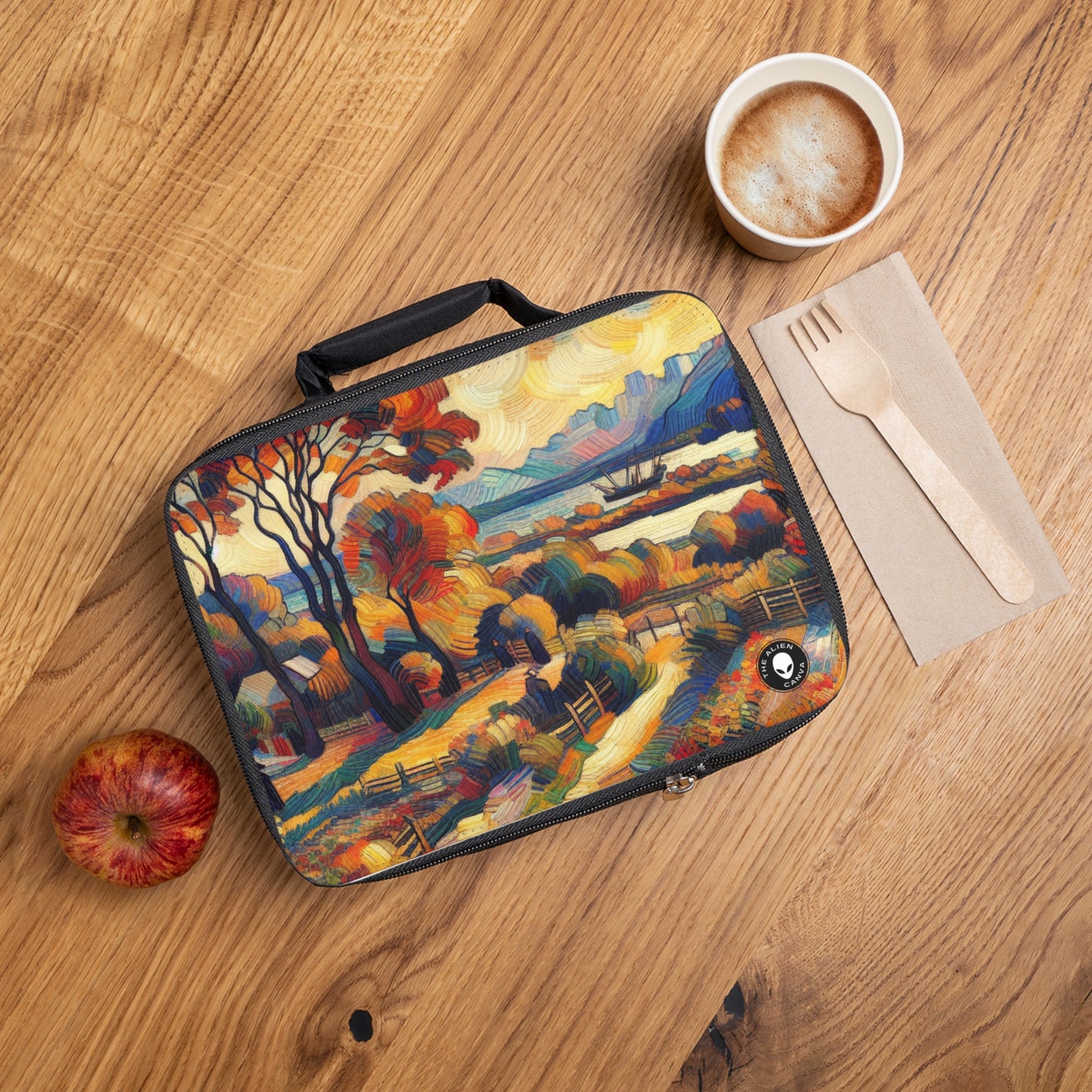 "Nature's Kaleidoscope: A Vivid Fauvism Exploration of the Animal Kingdom"- The Alien Lunch Bag Fauvism