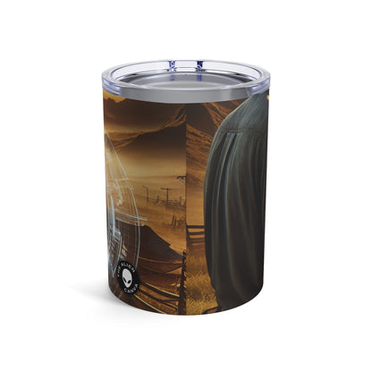 "Eternal Expressions: Portraits of Raw Emotion" - The Alien Tumbler 10oz Photorealism