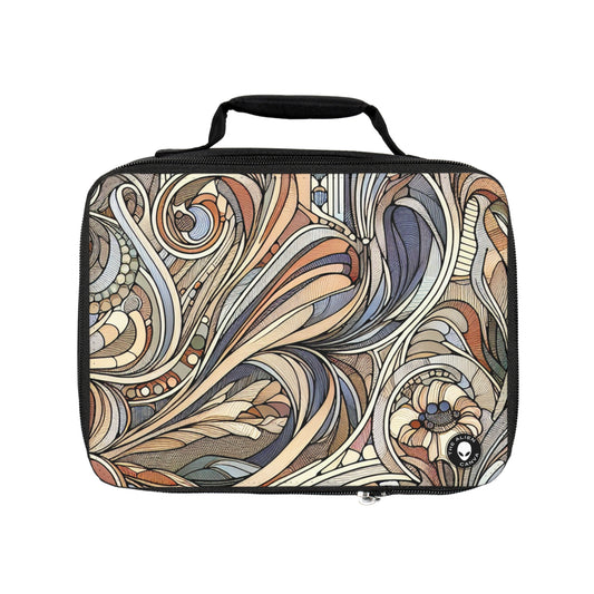 "Muse de la nature : Femme Art Nouveau" - Le sac à lunch Alien Art Nouveau