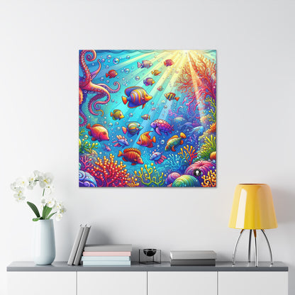 "Seaside Soiree: A Dance Party Under the Sea" - The Alien Canva