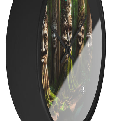 "The Chatty Forest: Conversations Among Trees" - The Alien Wall Clock