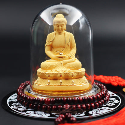 Buddha statue car decoration