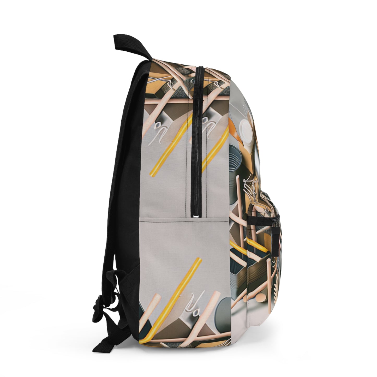 "Household Monochrome: Crafting a 3D Cubist Artwork" - The Alien Backpack