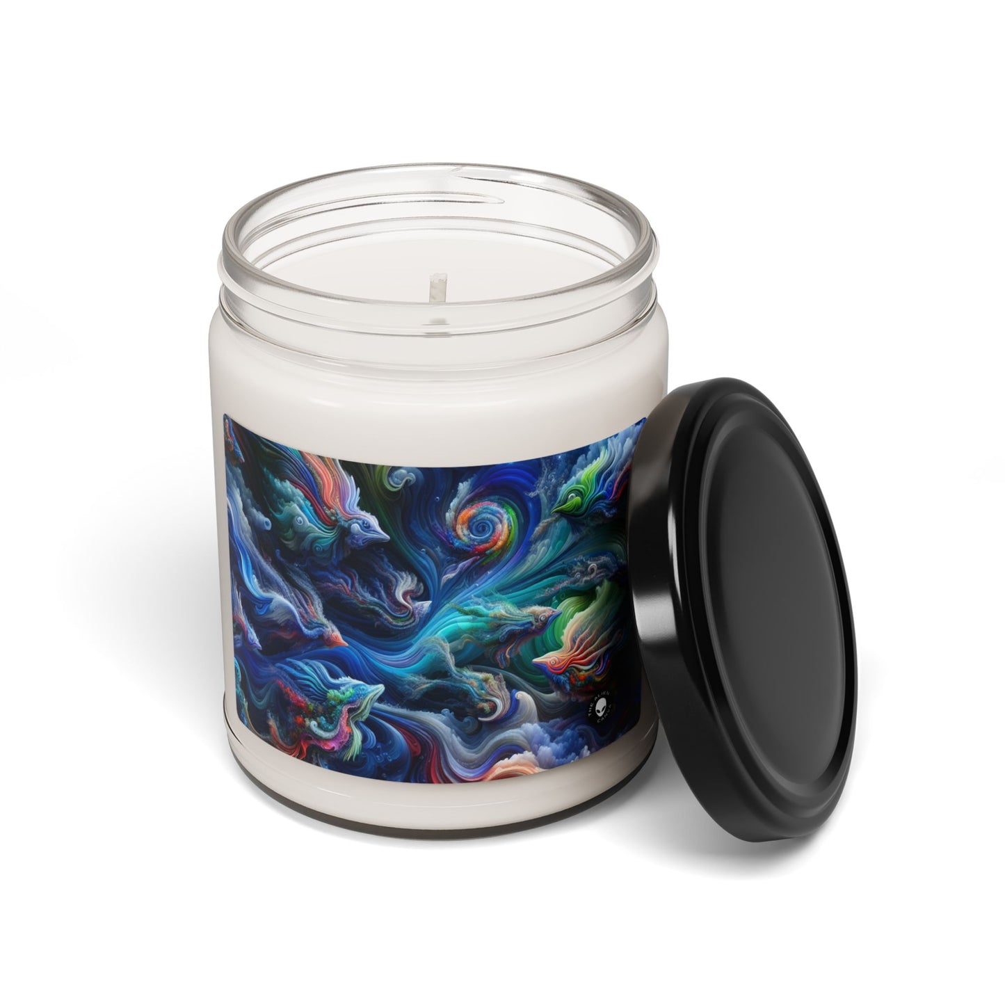 "Psychedelic Underwater Wonderland" - The Alien Scented Soy Candle 9oz