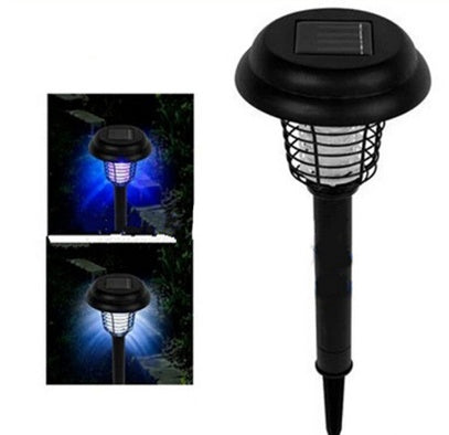 Lampe solaire Led anti-moustiques, Rechargeable, électronique, anti-mouche, piège à insectes nuisibles, piège Uv, lampe d'extérieur pour jardin et pelouse 