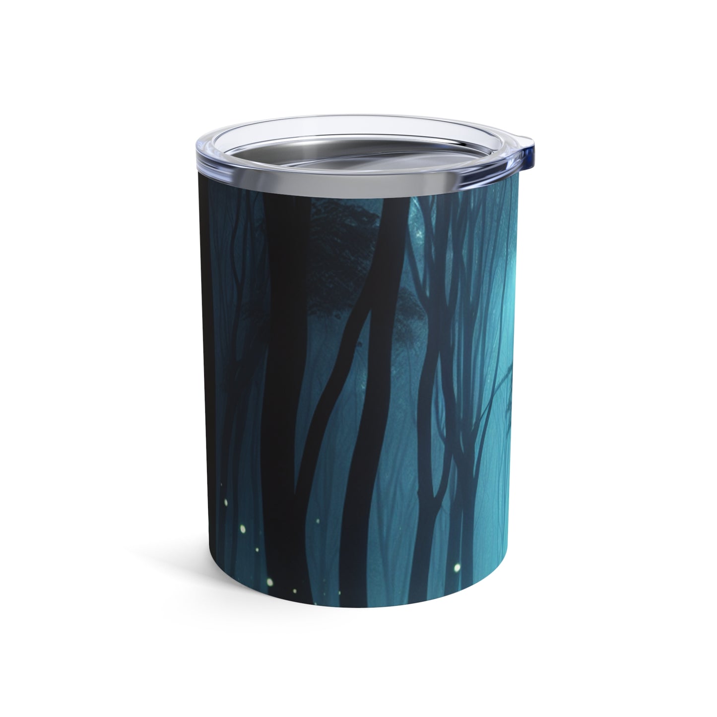 "Guided by Fireflies: A Forest's Secret Lightshow" - The Alien Tumbler 10oz