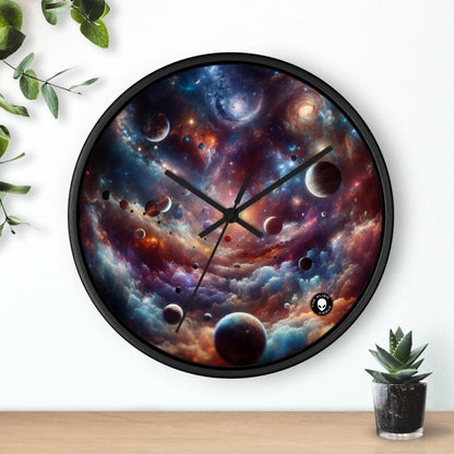 "Galactic Symphony" - The Alien Wall Clock