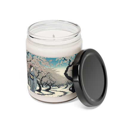 "Blossoming Sky" - The Alien Scented Soy Candle 9oz Ukiyo-e (Japanese Woodblock Printing)