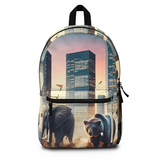 "Urban Zoology: A Surreal Cityscape" - The Alien Backpack