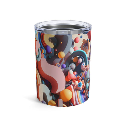 "Light Dance: An Interactive Art Installation" - The Alien Tumbler 10oz Interactive Art