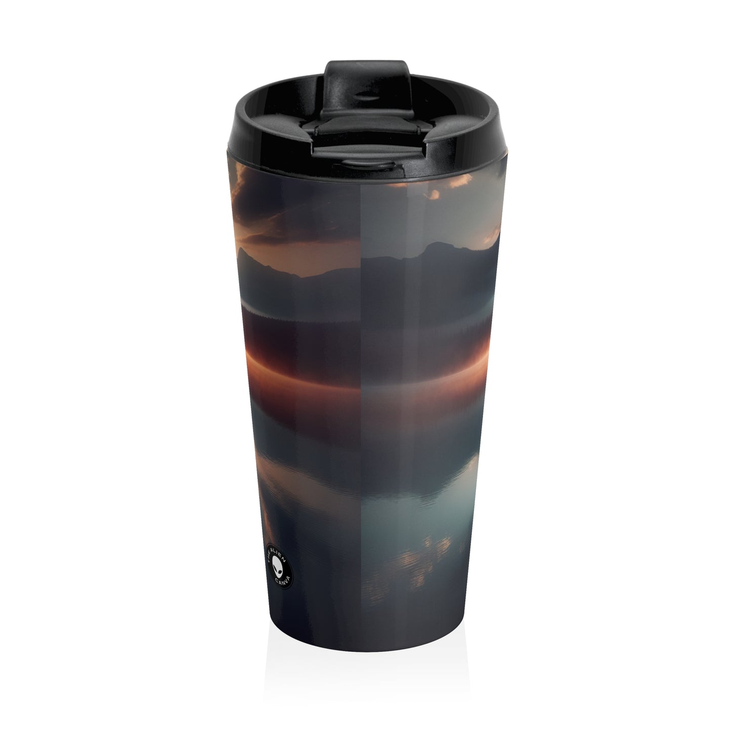 "Tranquil Morning" - The Alien Stainless Steel Travel Mug