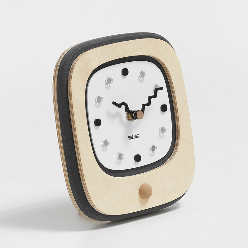 Mandelda Modern Minimalist Creative Clock Home Office Desk Decoration