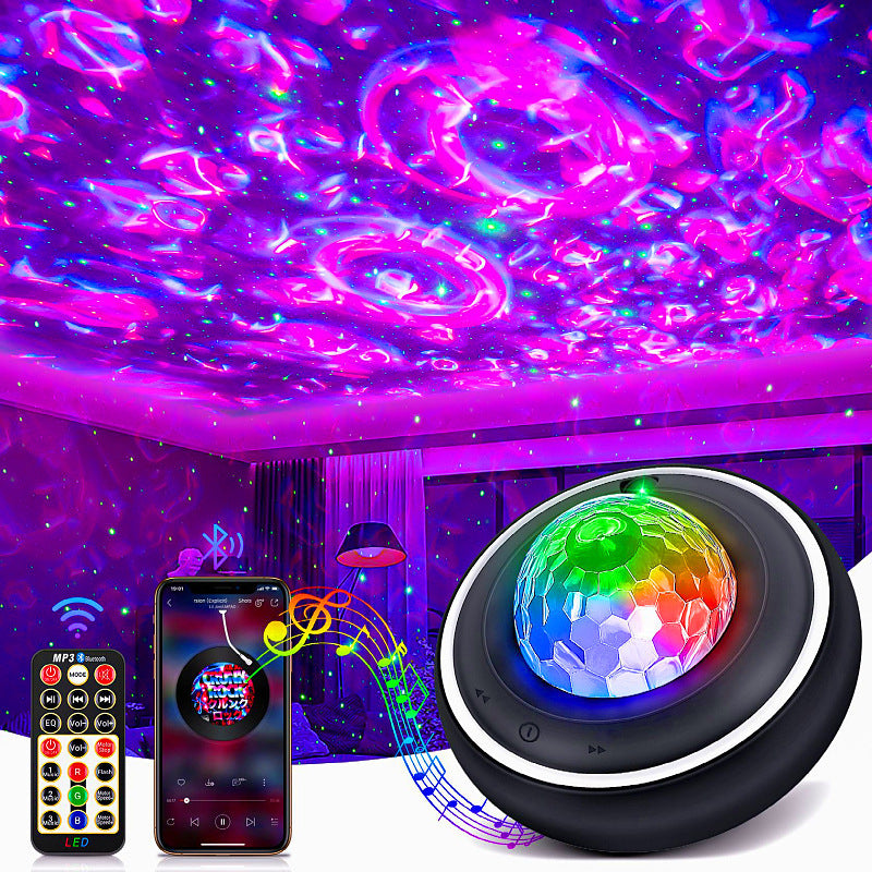 Water Ripple Nebula Starry Sky Projection Lamp