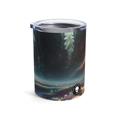 Paisaje onírico de medusas: vaso extraterrestre de 10 oz