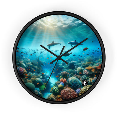 "Underwater Symphony" - The Alien Wall Clock