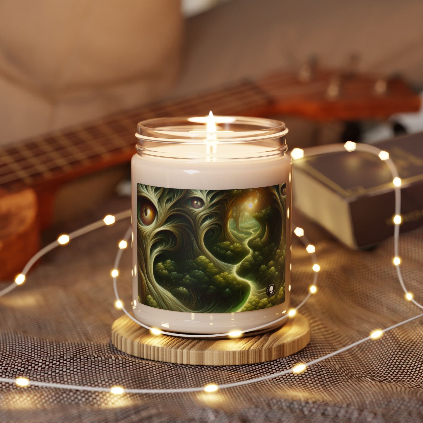 "Watchful Woods: The Path to Enchantment" - The Alien Scented Soy Candle 9oz