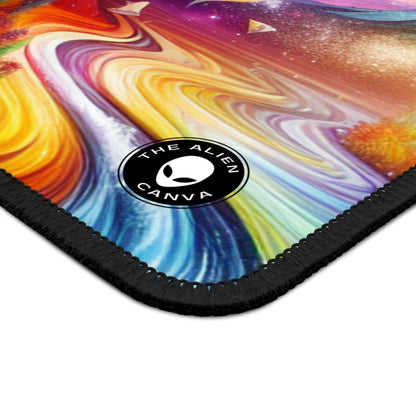 "Chronicles of Change: A Timeless Tapestry" - The Alien Gaming Mouse Pad