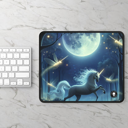 "Forêt enchantée au clair de lune" - Le tapis de souris de jeu Alien