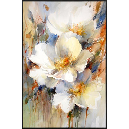 Handmade Floral Oil On Canvas Painting Home Decoration Poster