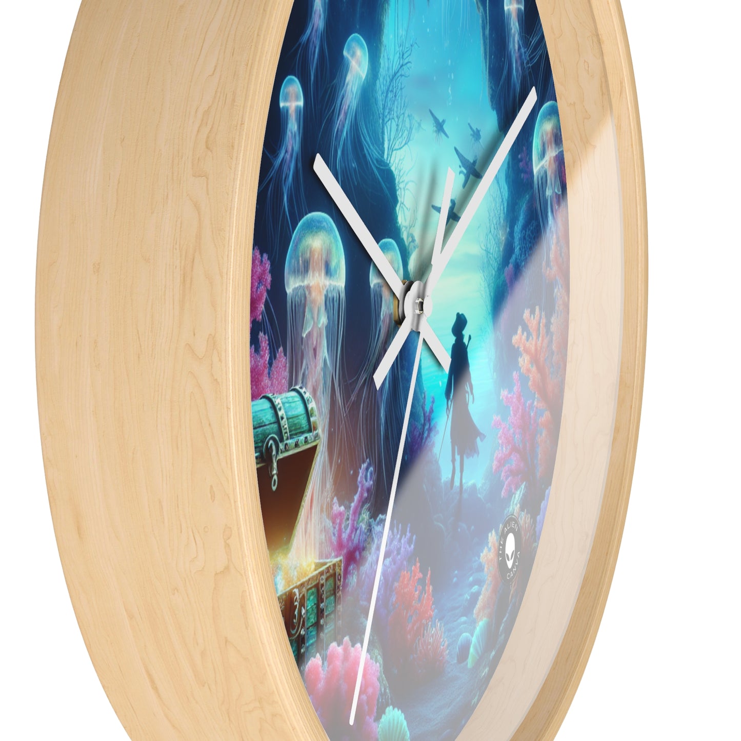 "Treasures of the Deep" - The Alien Wall Clock