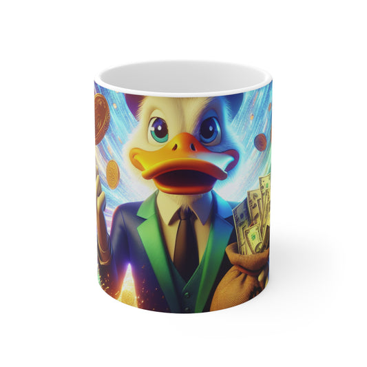 "Rico Macpato: Esplendor y Éxito" - Taza de Cerámica The Alien 11oz