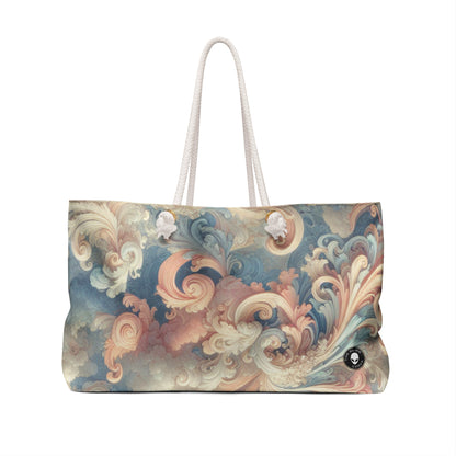 "Rococo Reverie: Una lujosa escena de salón de baile" - The Alien Weekender Bag Rococo