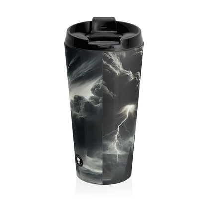 "Sauron's Shadow Tower" - The Alien Stainless Steel Travel Mug