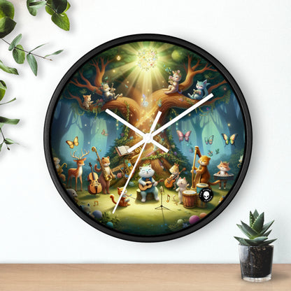 "Enchanted Forest Jam" - The Alien Wall Clock