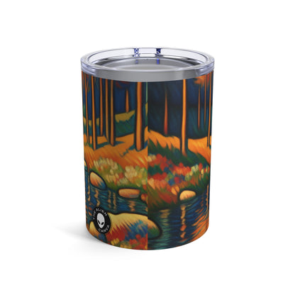 "Untamed Jungle: Expressive Fauvist Imagery" - The Alien Tumbler 10oz Fauvism