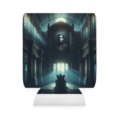 "Moonlight Shadow: A Gothic Portrait" - The Alien Can Cooler Funda estilo arte gótico