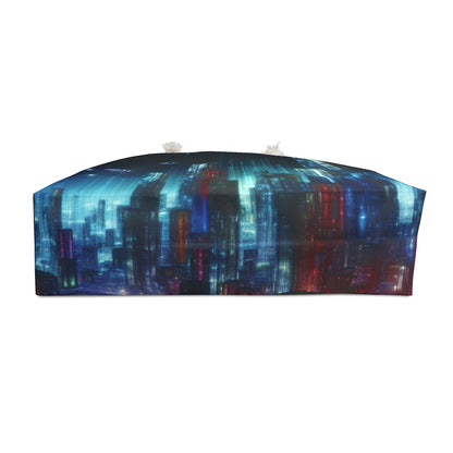 "Neon Skyline: un paisaje urbano futurista" - The Alien Weekender Bag