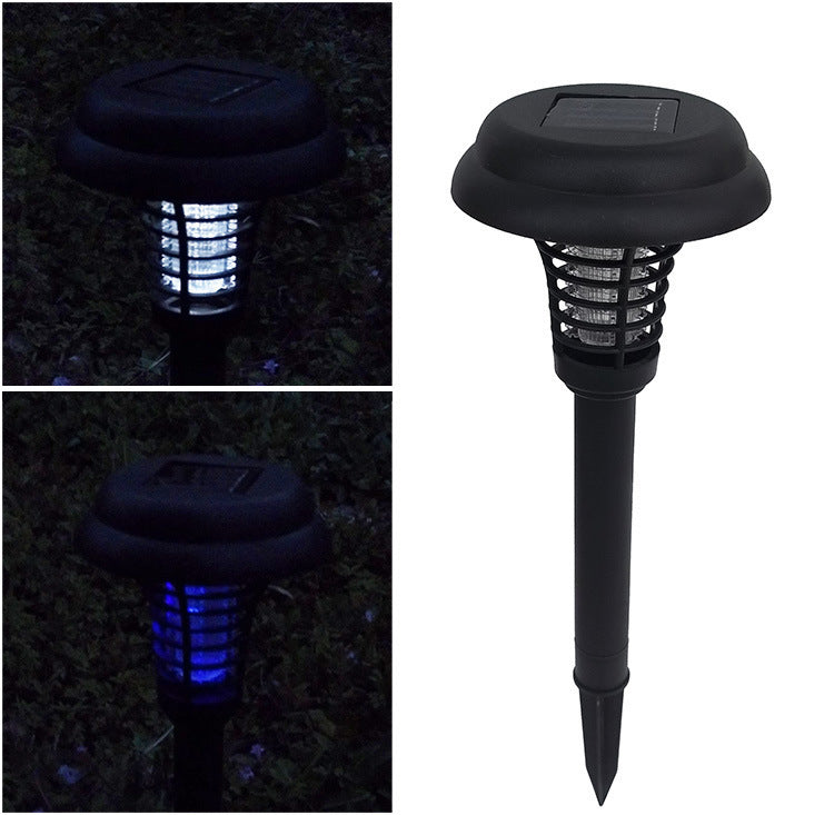 Lampe solaire Led anti-moustiques, Rechargeable, électronique, anti-mouche, piège à insectes nuisibles, piège Uv, lampe d'extérieur pour jardin et pelouse 