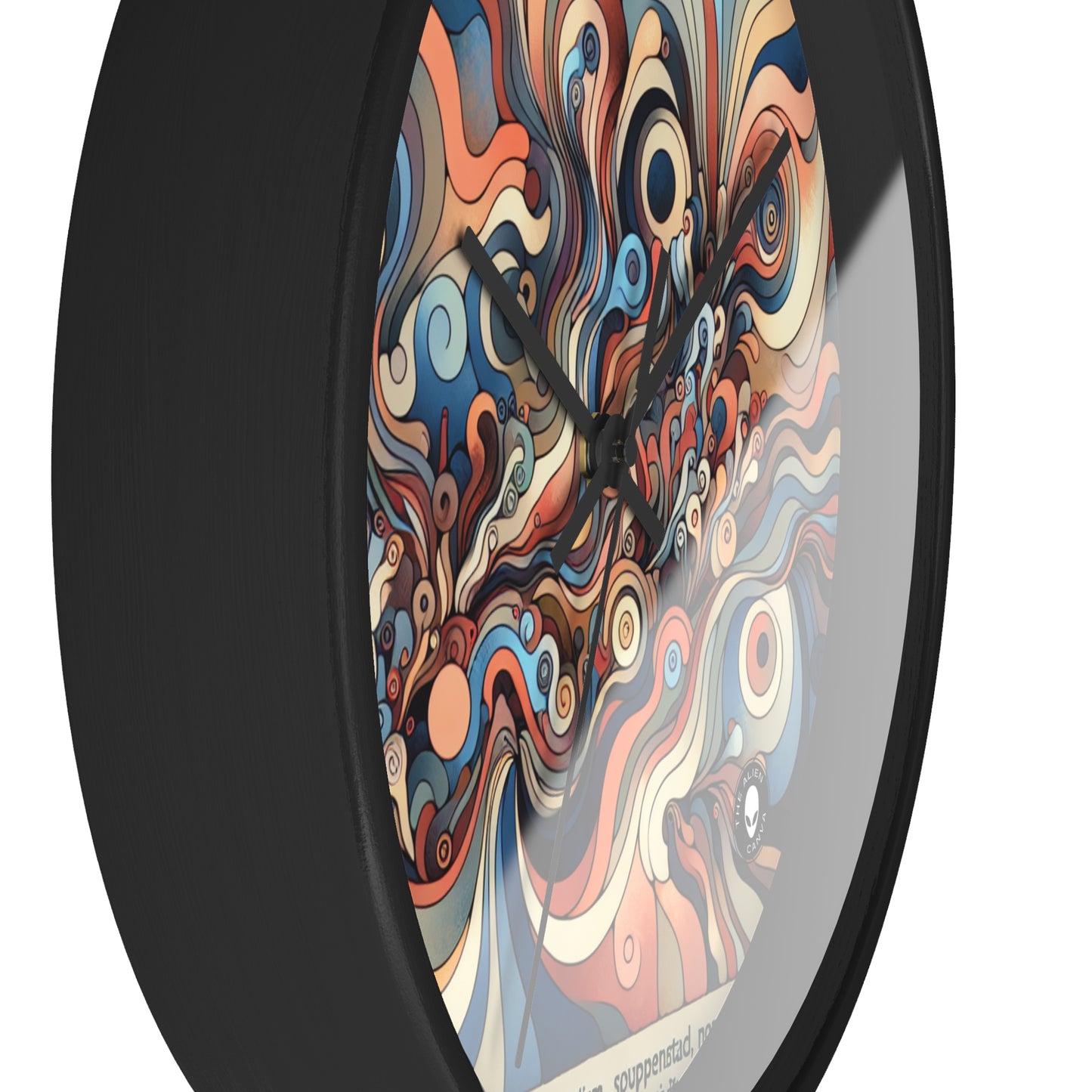 "Unleashing the Unconscious: A Surrealistic Exploration" - The Alien Wall Clock Surrealist Automatism