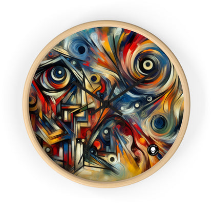 "Tempestuous Majesty" - The Alien Wall Clock Expressionism