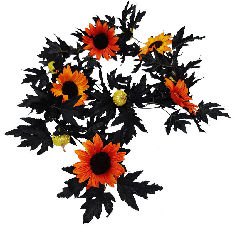 Home Interior Wall Hanging Decoration Black Halloween Decoration