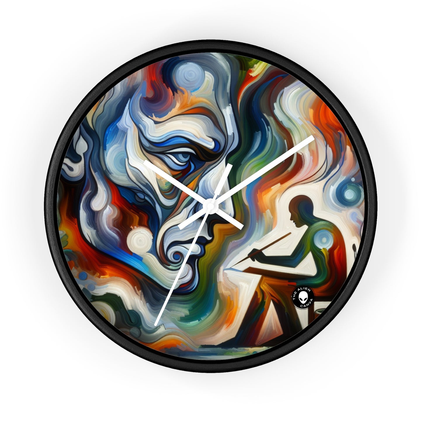 "Stirrings of the Soul" - L'expressionnisme de l'horloge murale extraterrestre