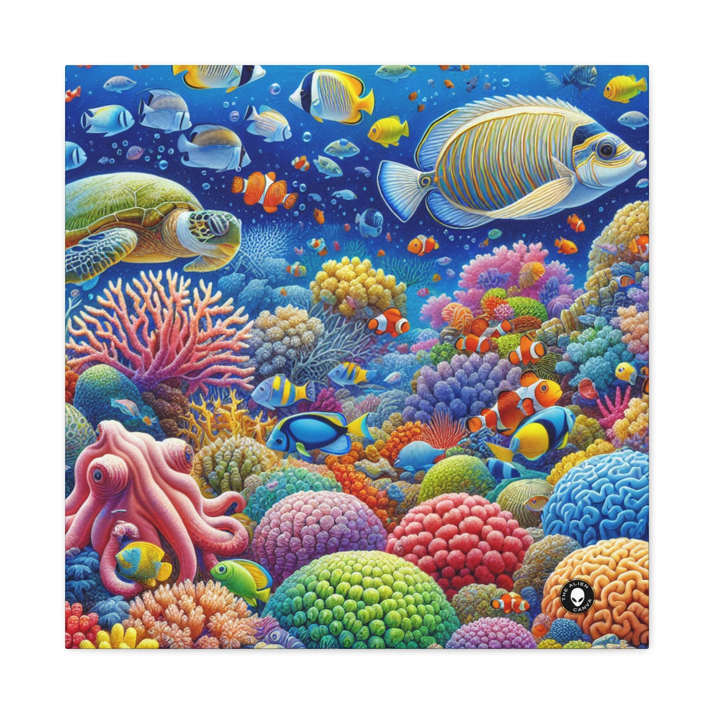 "Tropical Paradise: Underwater Wonderland" - The Alien Canva