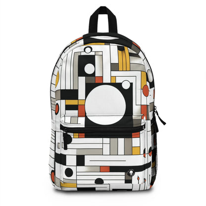 "Equilibrio en abstracto: suprematismo geométrico" - El suprematismo de la mochila alienígena