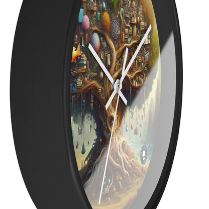 "The Tree of Curiosities" - The Alien Wall Clock