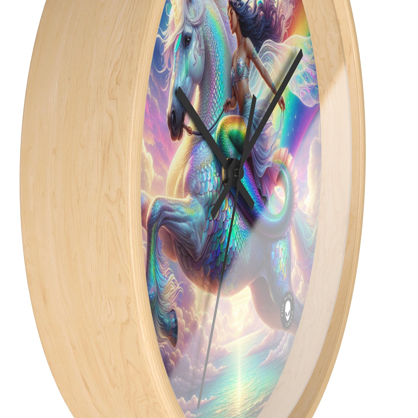 "Mermaid and Unicorn Adventure" - The Alien Wall Clock