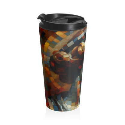 "Fantasy Elegance: A Mannerism-inspired Ritual" - The Alien Stainless Steel Travel Mug Mannerism