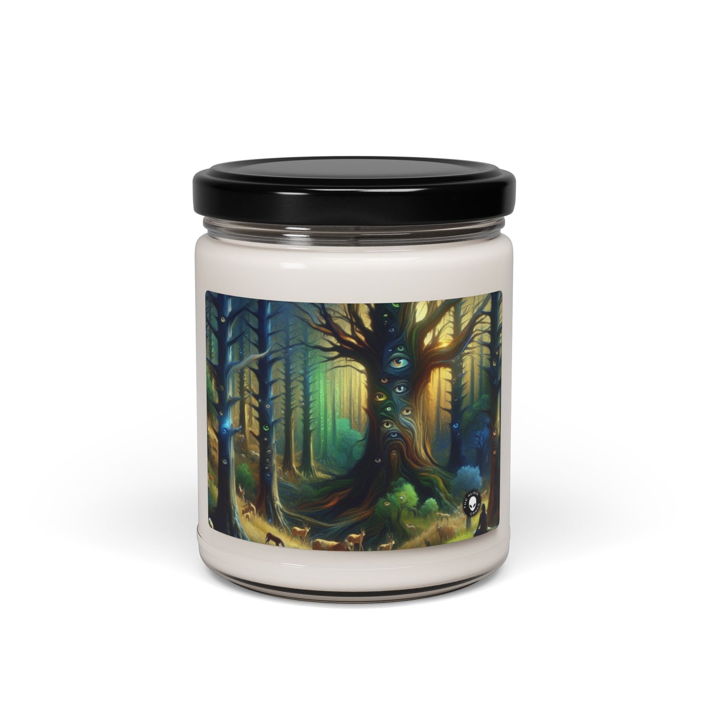 "Watchful Forest: The Trees with Eyes" - The Alien Scented Soy Candle 9oz