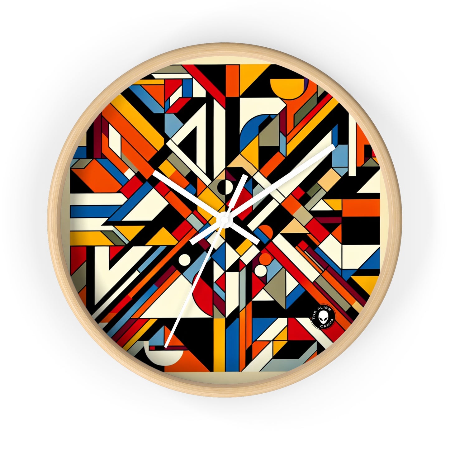 "Unis, nous sommes solidaires : un appel constructiviste à l'égalité" - The Alien Wall Clock Constructivism