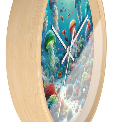 "Jellyfish Fantasy" - The Alien Wall Clock