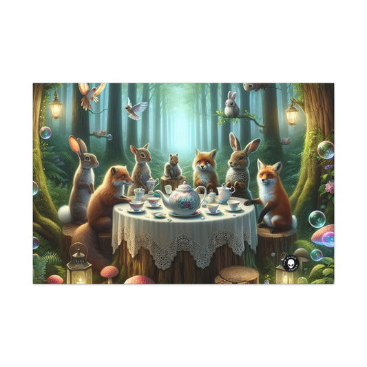 "Enchanted Forest Tea Time" - The Alien Canva