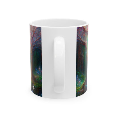 "Crystal Forest Fantasia" - The Alien Ceramic Mug 11oz