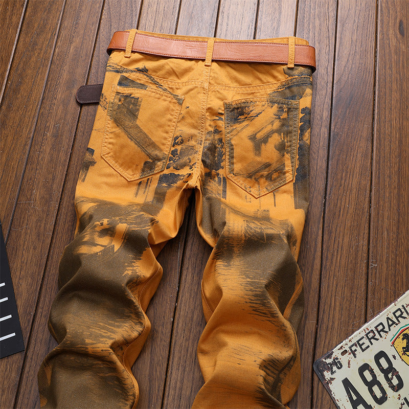 Men's Printed Casual Pants